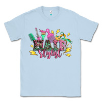 Dusty Blue hair stylist Classic Tee - texasbilliewilder