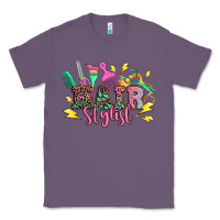 Lavender hair stylist Classic Tee - texasbilliewilder
