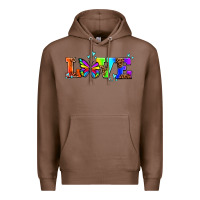 Chestnut pride love butterflies Premium Hoodie - AdoDesignShop