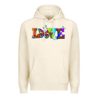 Tofu pride love butterflies Premium Hoodie - AdoDesignShop