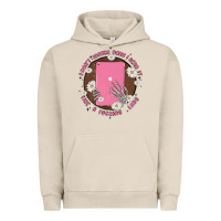 Pigment French Oak i don't watch prn i read it like a fucking lady Urban Hoodie - MaliasSmallBusiness