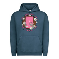 Pigment Midnight Navy i don't watch prn i read it like a fucking lady Urban Hoodie - MaliasSmallBusiness