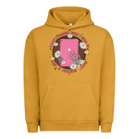 Pigment Peanut Butter i don't watch prn i read it like a fucking lady Urban Hoodie - MaliasSmallBusiness