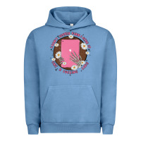 Pigment Pebble Blue i don't watch prn i read it like a fucking lady Urban Hoodie - MaliasSmallBusiness