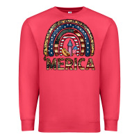 Cardinal merica rainbow Premium Sweatshirt - CowhideDigitalArt