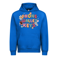 Cobalt phone wallet keys Urban Hoodie - MaliasSmallBusiness