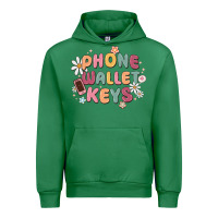 Emerald phone wallet keys Urban Hoodie - MaliasSmallBusiness