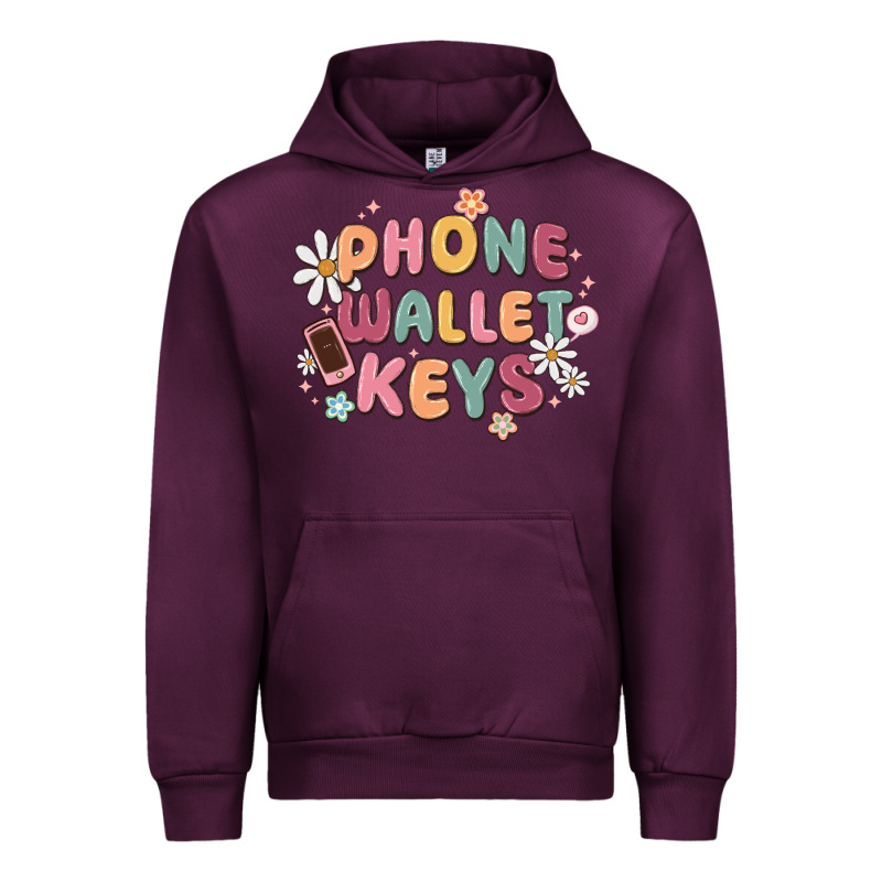 Phone Wallet Keys Urban Hoodie by MaliasSmallBusiness | Teevron