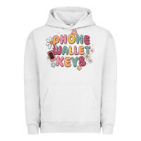 Pigment Lunar Rock phone wallet keys Urban Hoodie - MaliasSmallBusiness
