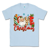 Dusty Blue love christmas Classic Tee - Zillion Design Studio