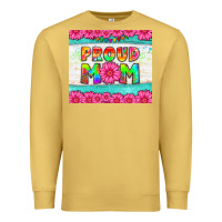 Antique Gold proud mom Premium Sweatshirt - HRA Design Shop