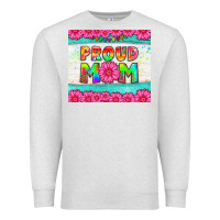 Oatmeal Heather proud mom Premium Sweatshirt - HRA Design Shop