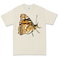 Bone Painted Lady Butterfly Premium Tee - LillyAllenDesigns