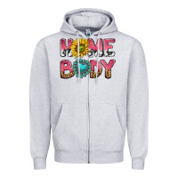 Heather Grey homebody Zipper Hoodie - texasbilliewilder