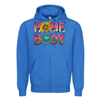 True Royal homebody Zipper Hoodie - texasbilliewilder