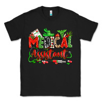 Black christmas medical assistant Classic Tee - Zillion Design Studio