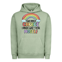 Pigment Oil Green gay pride Urban Hoodie - MaliasSmallBusiness