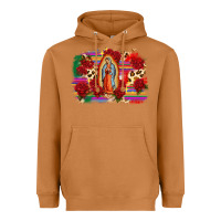 Meerkat Our Lady of Guadalupe Heavyweight Hoodie - CTS Tumbler Store
