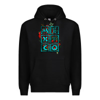 Black mexico with roses Premium Hoodie - Jasminsmagicworld