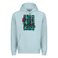 Blue Mist mexico with roses Premium Hoodie - Jasminsmagicworld