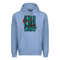 Colony Blue mexico with roses Premium Hoodie - Jasminsmagicworld