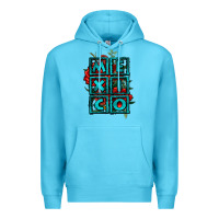 Ocean Blue mexico with roses Premium Hoodie - Jasminsmagicworld