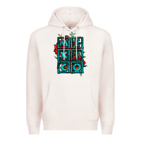 Pale Pink mexico with roses Premium Hoodie - Jasminsmagicworld