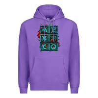 Purple mexico with roses Premium Hoodie - Jasminsmagicworld