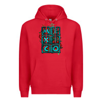 Red mexico with roses Premium Hoodie - Jasminsmagicworld