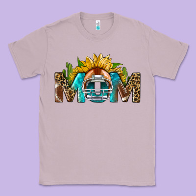Football Mom Classic Tee Designed By Bundleandbundleshop