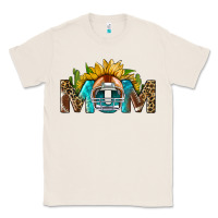 Natural football mom Classic Tee - BundleAndBundleShop