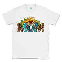 White football mom Classic Tee - BundleAndBundleShop