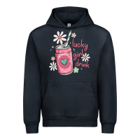 Navy lucky girl drink Urban Hoodie - MaliasSmallBusiness