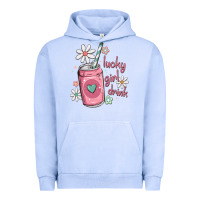 Pigment Grape Ice lucky girl drink Urban Hoodie - MaliasSmallBusiness
