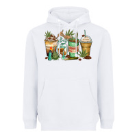 White highly caffeinated coffee cups Heavyweight Hoodie - Zillion Design Studio