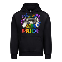 Black gaymer pride Urban Hoodie - MaliasSmallBusiness