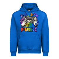 Cobalt gaymer pride Urban Hoodie - MaliasSmallBusiness