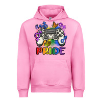 Fuchsia Pink gaymer pride Urban Hoodie - MaliasSmallBusiness