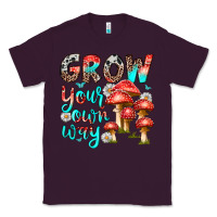 Plum grow your own way Classic Tee - texasbilliewilder