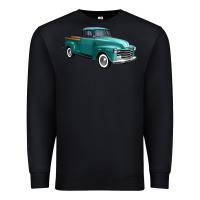 Black western truck 34 view Premium Sweatshirt - FaDigitalArtStudio