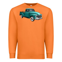 Carrot western truck 34 view Premium Sweatshirt - FaDigitalArtStudio