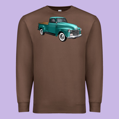 Western Truck 34 View Premium Sweatshirt Designed By Fadigitalartstudio