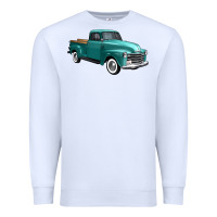 White western truck 34 view Premium Sweatshirt - FaDigitalArtStudio