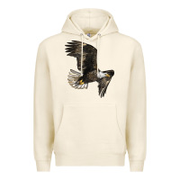Tofu White Headed Eagle Premium Hoodie - LillyAllenDesigns