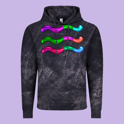 Worm Jelly Vintage Hoodie Designed By Adodesignshop