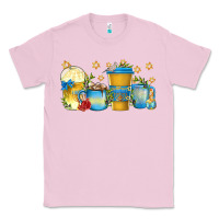 Bubblegum Pink hanukkah coffee cups Classic Tee - texasbilliewilder