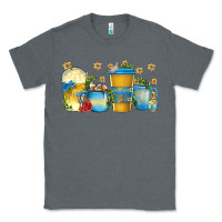 Charcoal Heather hanukkah coffee cups Classic Tee - texasbilliewilder