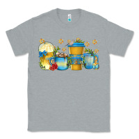 Heather Grey hanukkah coffee cups Classic Tee - texasbilliewilder