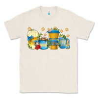 Natural hanukkah coffee cups Classic Tee - texasbilliewilder