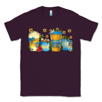 Plum hanukkah coffee cups Classic Tee - texasbilliewilder